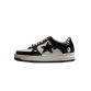 BAPE STA Low-Top Sneakers in Black and White