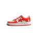 BAPE STA Low-Top Sneakers in Red and White