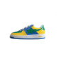 BAPE STA Low-Top Sneakers in Green, Blue, and Yellow