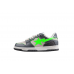 BAPE STA Low-Top Sneakers in Grey and Neon Green