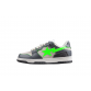 BAPE STA Low-Top Sneakers in Grey and Neon Green