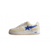 BAPE STA Low-Top Sneakers in Cream and Blue