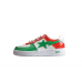 BAPE STA Low-Top Sneakers in Red, Green, and White