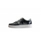 BAPE STA Black Patent Leather Low-Top Sneakers