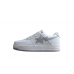 BAPE STA Low-Top Sneakers in White and Gray