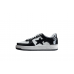 BAPE STA Low-Top Sneakers in Black and White
