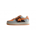 BAPE STA Low-Top Orange and Grey Sneakers