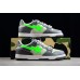 BAPE STA Low-Top Sneakers in Grey and Neon Green