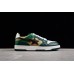 BAPE STA Low-Top Sneakers in Green and Brown