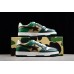 BAPE STA Low-Top Sneakers in Green and Brown