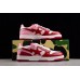 BAPE STA Low-Top Sneakers in Red and Pink
