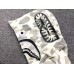 BAPE CITY CAMO HALF SHARK FULL ZIP HOODIE WHITE/BLACK