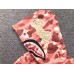 BAPE x BARBIE DOT CAMO SHARK FULL ZIP HOODIE PINK