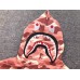 BAPE x BARBIE DOT CAMO SHARK FULL ZIP HOODIE PINK