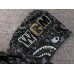 BAPE x DOVER STREET MARKET SPECIAL CAMO SHARK FULL ZIP HOODIE BLACK