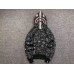 BAPE SPACE CAMO DOUBLE SHARK FULL ZIP HOODIE BLACK