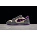 BAPE STA Low-Top Sneakers in Grey and Purple