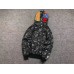BAPE SPACE CAMO DOUBLE SHARK FULL ZIP HOODIE BLACK