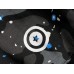 BAPE SPACE CAMO DOUBLE SHARK FULL ZIP HOODIE BLACK
