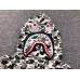 BAPE ABC CAMO SHARK FULL ZIP HOODIE GREY
