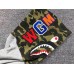 BAPE GREEN CAMO FULL ZIP HOODIE GREY