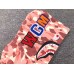 BAPE x BARBIE DOT CAMO SHARK FULL ZIP HOODIE PINK