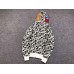BAPE ABC CAMO SHARK FULL ZIP HOODIE GREY