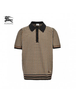 Burberry Checkered Polo Shirt