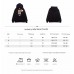 Burberry Black Hoodie with Logo Patch