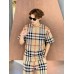 Burberry Beige Check T-Shirt