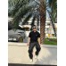 Burberry Monogram Logo Black Polo Shirt