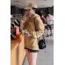 Burberry Brown Hoodie with Logo Patch