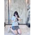 Burberry Rose Logo T-Shirt (White)