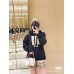 Burberry Black Hoodie with Logo Patch