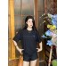 Burberry Equestrian Logo Black T-Shirt