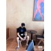 Burberry Knight Logo T-Shirt (Black)