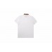 Burberry Check Collar Polo - White
