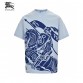 Burberry Knight Print T-Shirt (Light Blue)