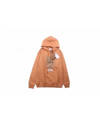 Burberry Brown Hoodie with Logo Patch