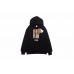 Burberry Black Hoodie with Logo Patch