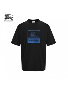 Burberry Knight Logo T-Shirt (Black)