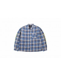Burberry Blue Plaid Shirt