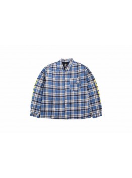 Burberry Blue Plaid Shirt