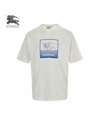 Burberry Knight Logo T-Shirt (White)