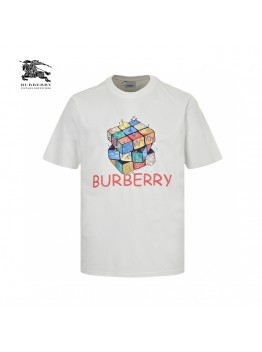 Burberry Rubik's Cube Graphic T-Shirt (White)
