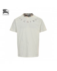 Burberry Embroidered Logo T-Shirt (White)