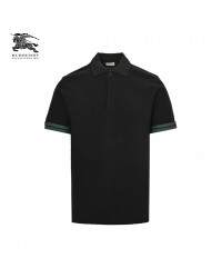 Burberry Stripe Cuff Polo Shirt