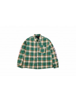 Burberry Green Plaid Shirt