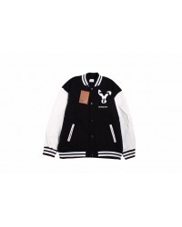 Burberry Varsity Jacket - Black and White