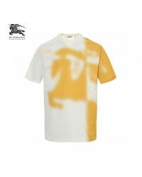 Burberry Gradient Equestrian Logo Yellow T-Shirt